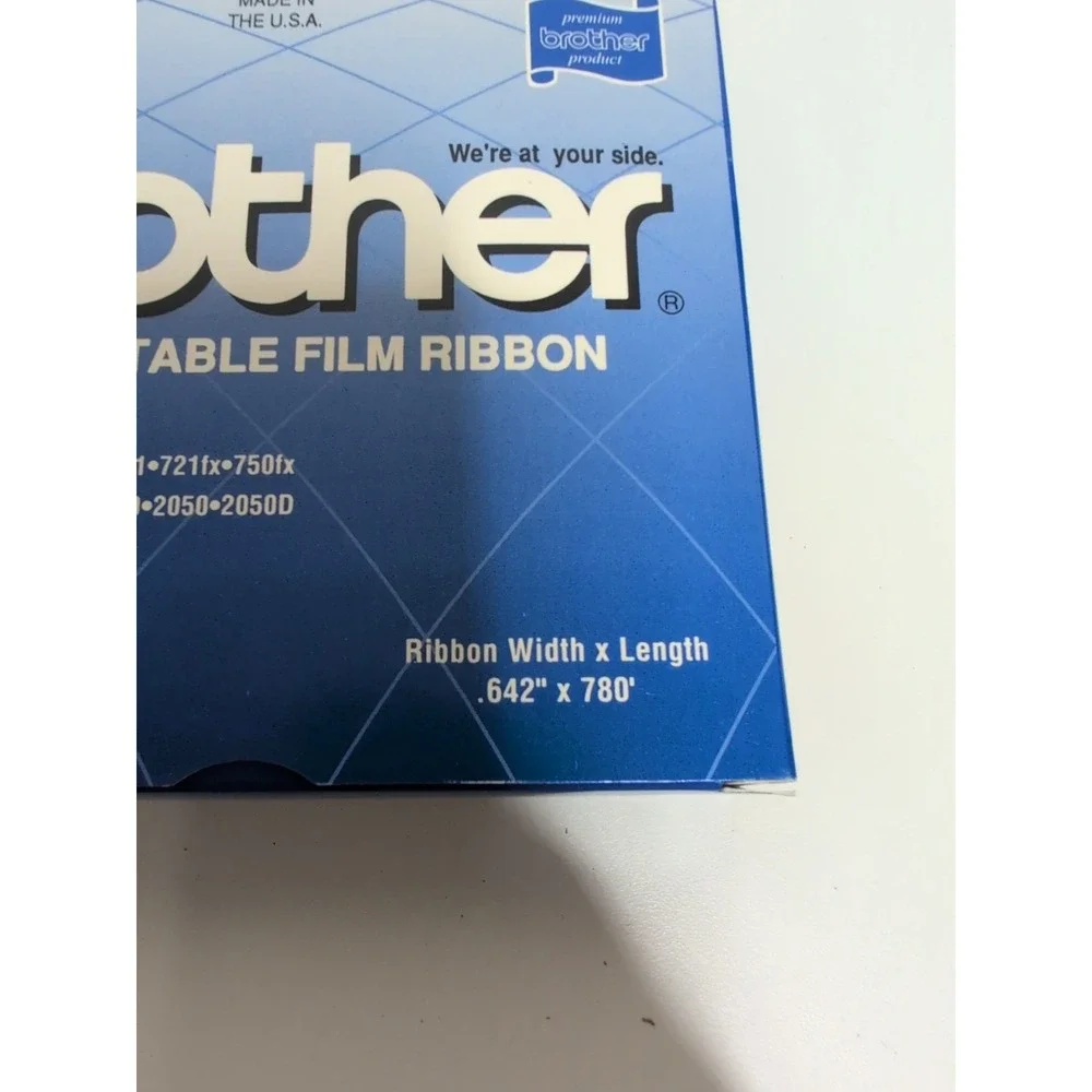 5 Genuine Brother 17020 Black Correctable Film Ribbon EM 501 511 701 750fx 811fx